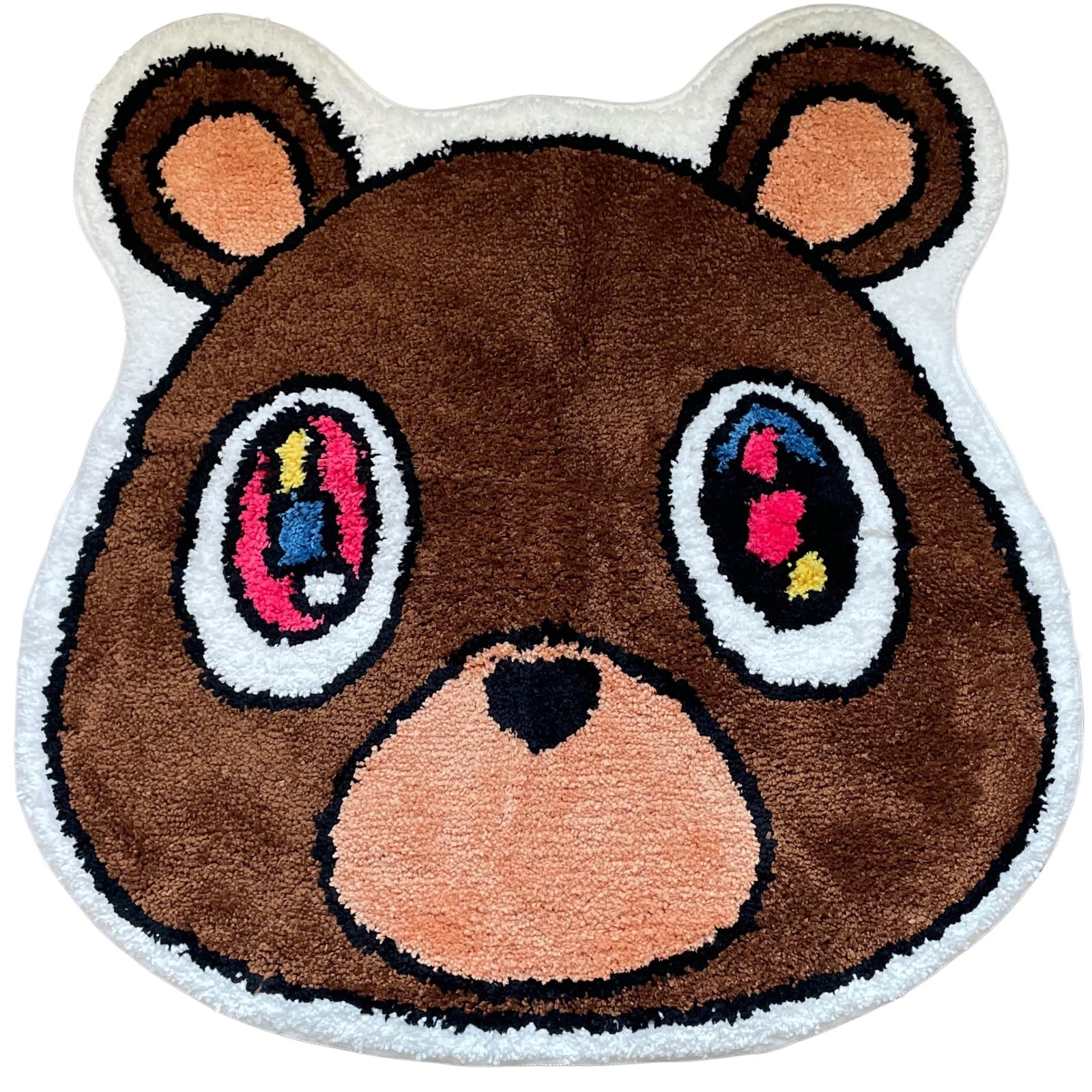 Graduation Bear Rug – Hypebeast bathmat – Handmade Tufted Rugs – Handmade & P…