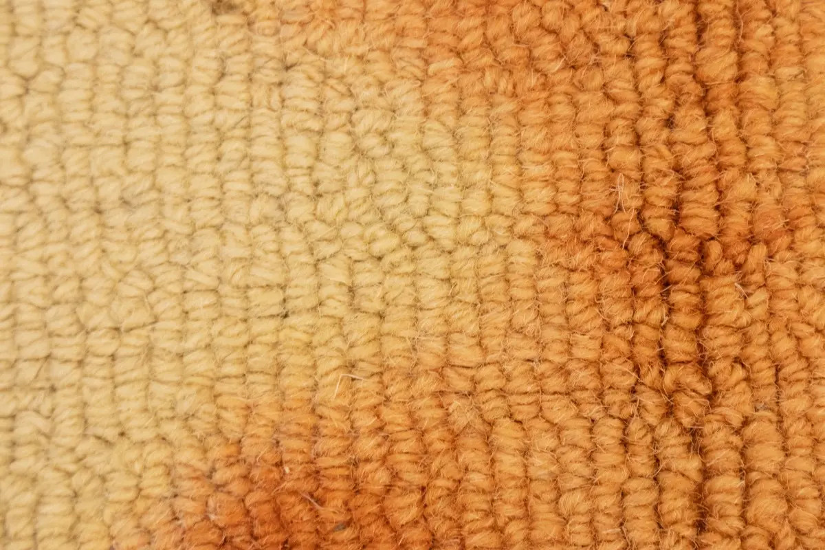 Hand-Tufted Tie-Dye Wool Plush Rug Marigold Modern Floor Room Carpet 5×8 ft