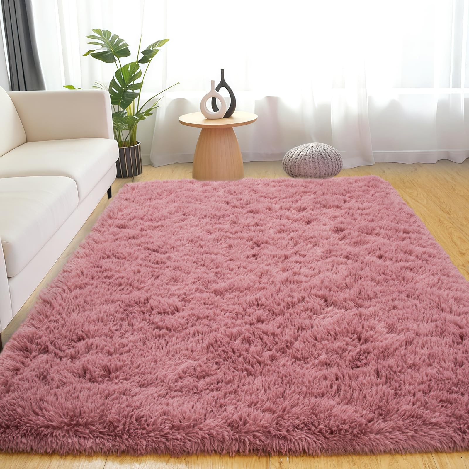 Best Rug for Living Room Bedroom, 5×7 Area Rugs Room, Ultra Soft Modern Shaggy