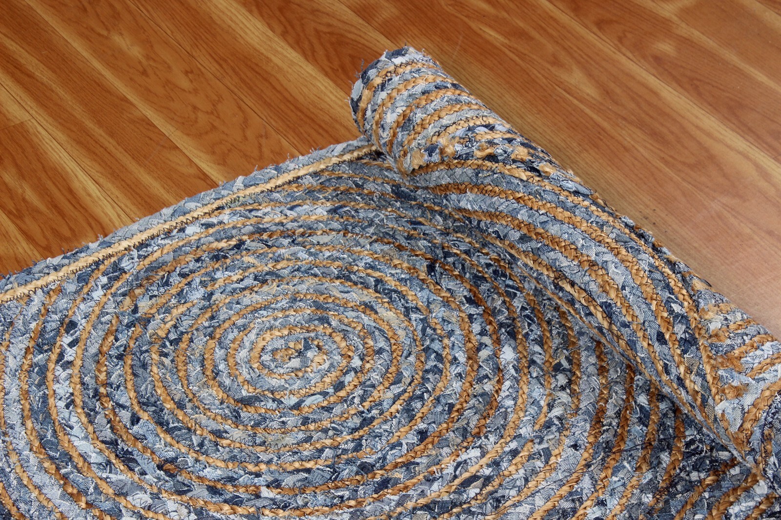 Hand Braided Cotton & Jute Rug Runner Rug Indoor & Outdoor Rug 3×5 8×10