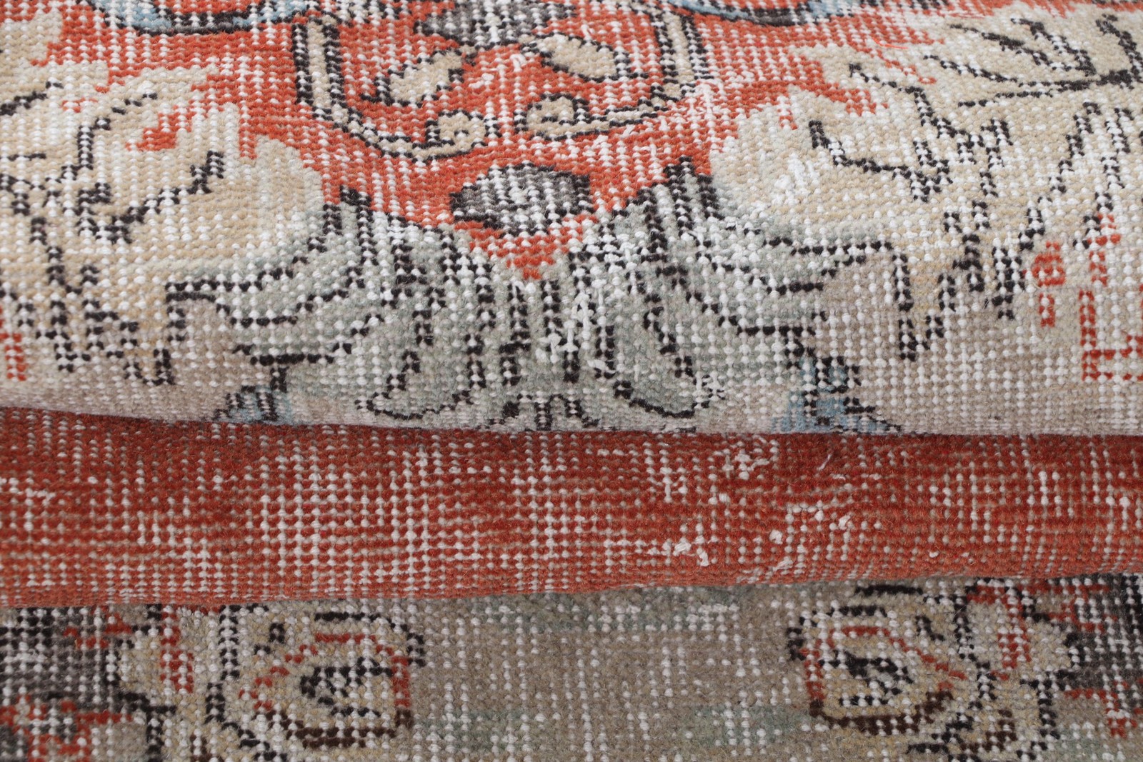 5,6×8,9 ft Vintage Turkish Rug, Large Rug, Red Wool Rug