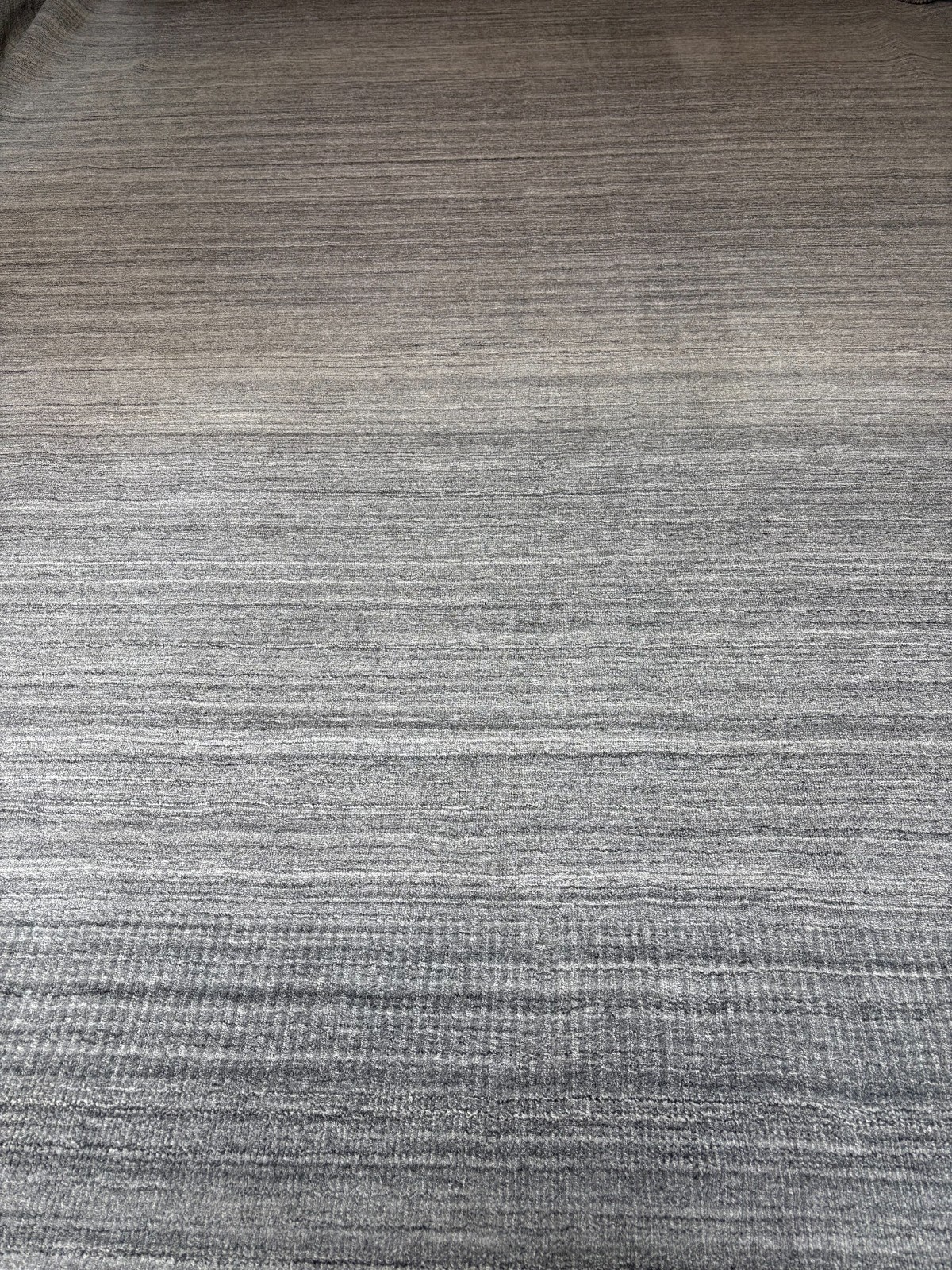 RH (Restoration Hardware) Natim Performance Rug – 12′ × 15′ – Marled Gray