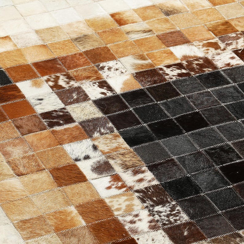 Black & Beige White Bordered Area Rug – Modern Living Room Carpet Runner 9×12 ft