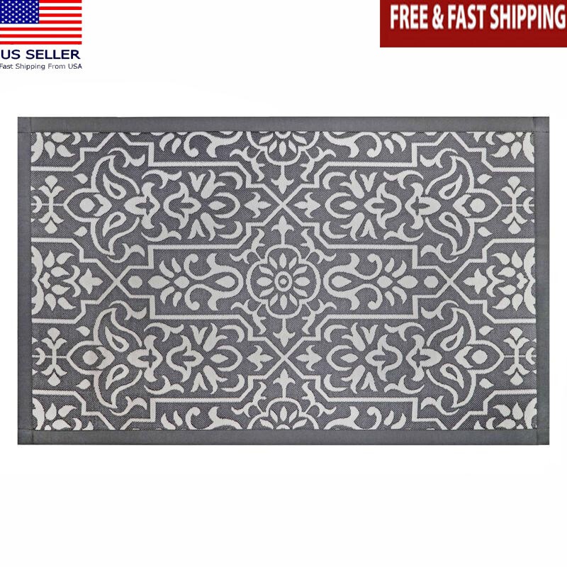 Indoor Kitchen Rug Non-Slip Polypropylene Jacquard 20″ x 34″ Machine Washable