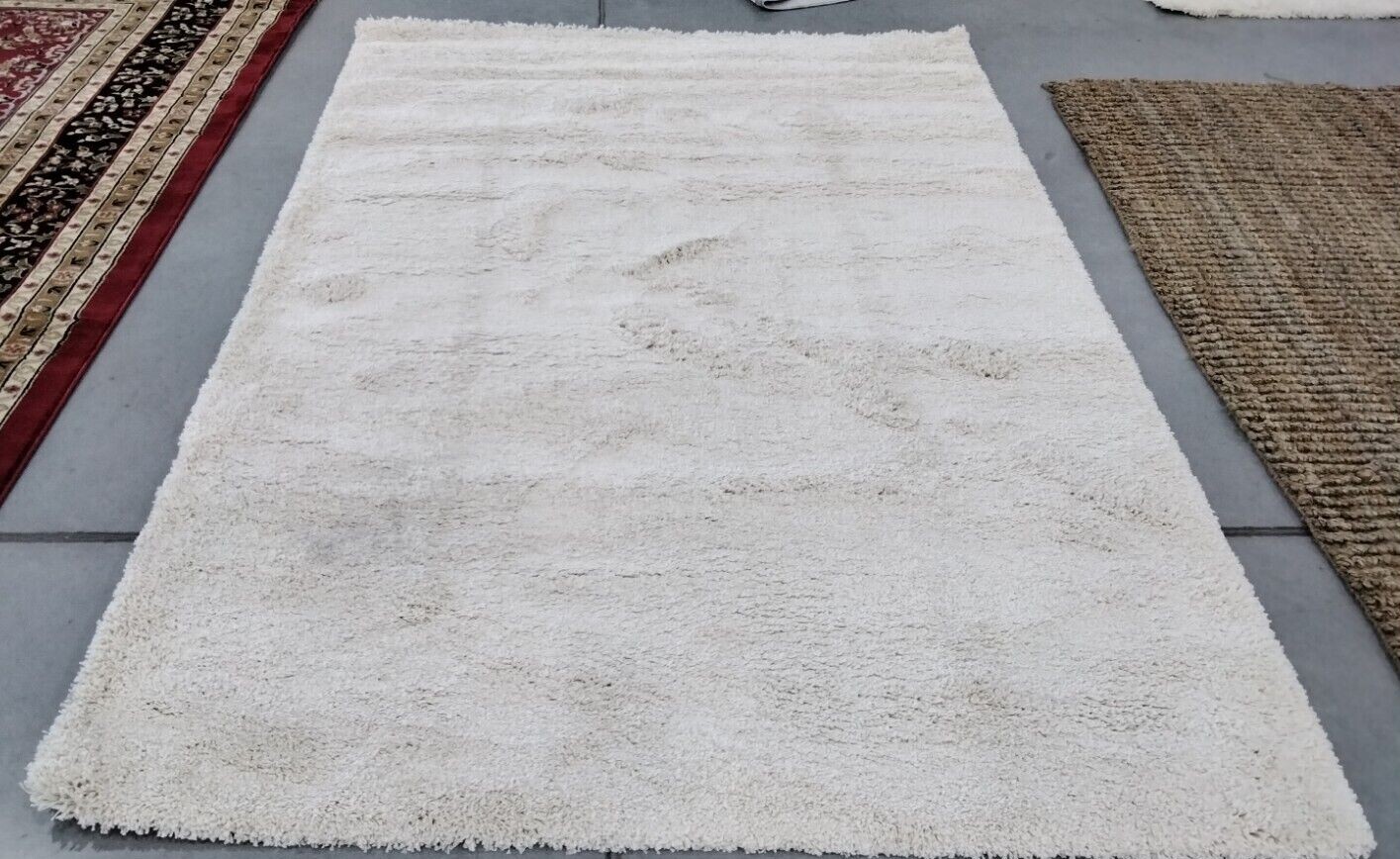 IVORY 6′ X 9′ Back Stain Rug, Reduced Price 1172719428 SG180-1212-6
