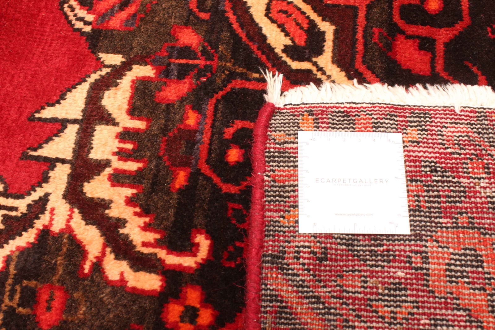 Vintage Hand-Knotted Area Rug 6’11” x 10’8″ Traditional Wool Carpet