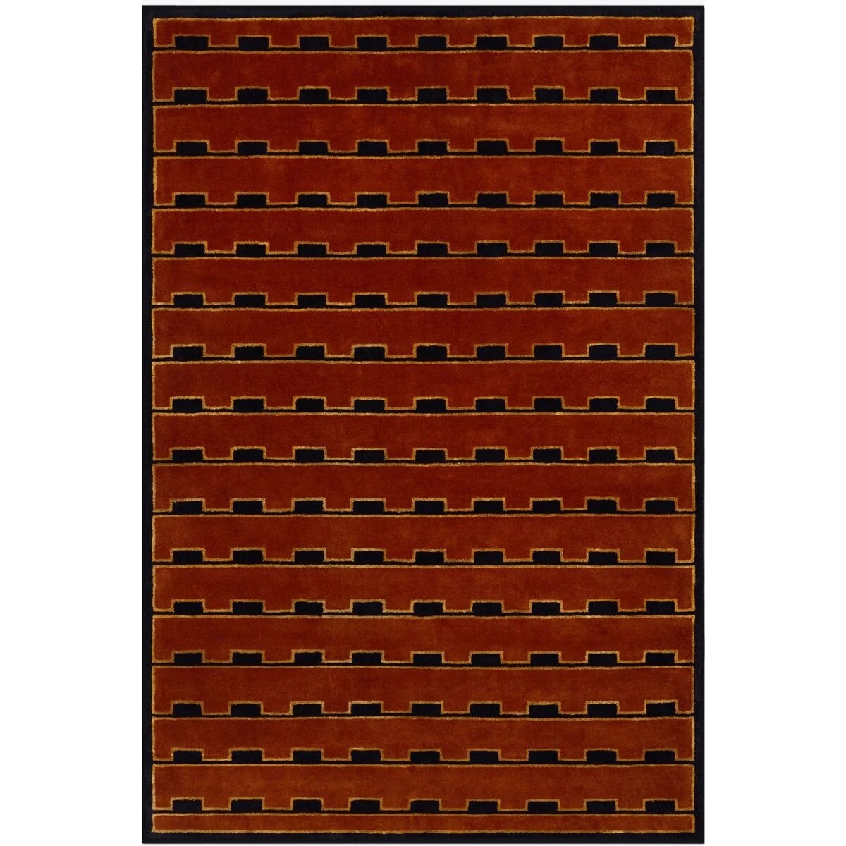 Hand-Tufted Wool Custom 10×14 ft Rug – Nordic Knots Design, Handmade Area Rug