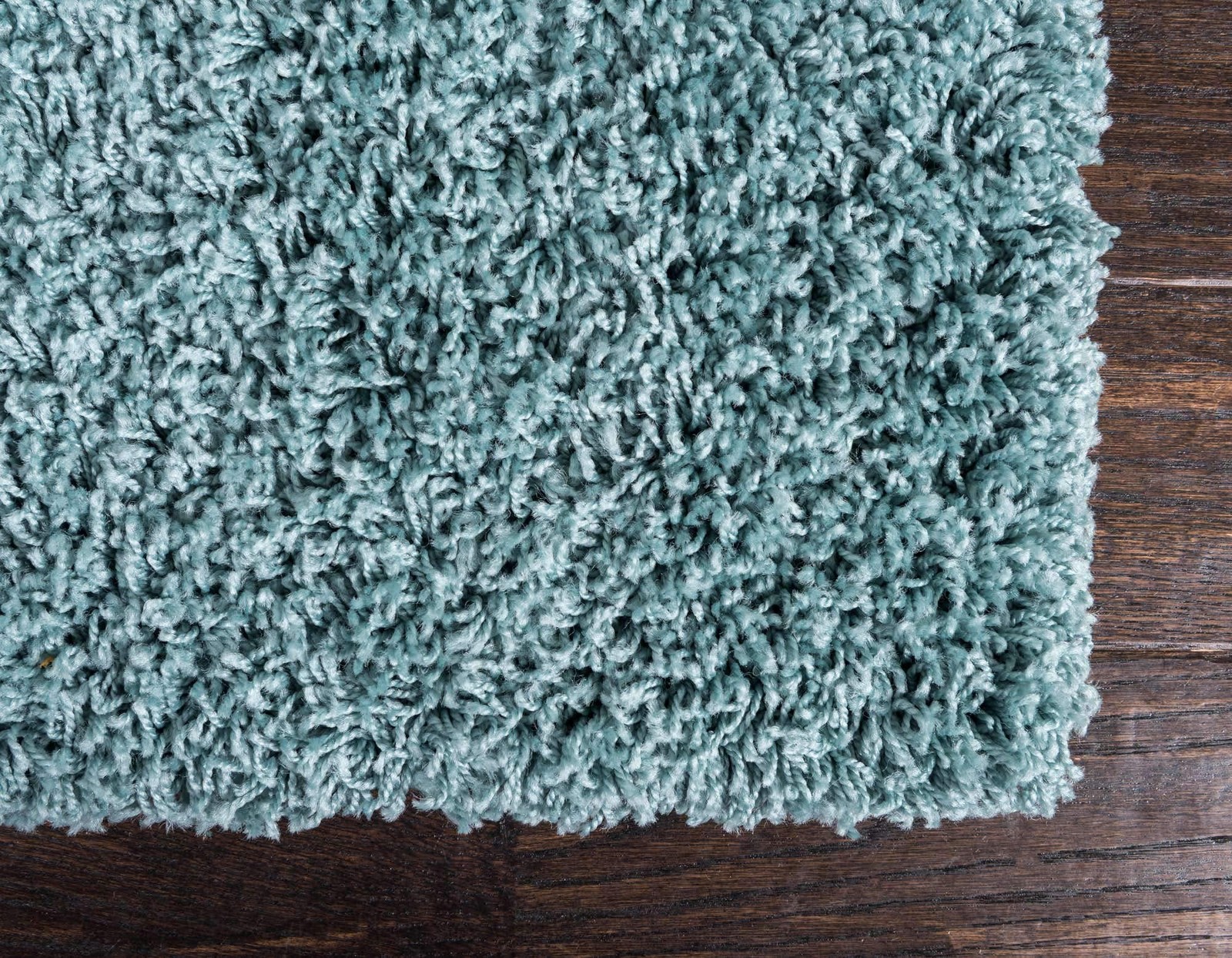 Light Slate Blue Solid Shag Runner Rug 2×7 Soft Luxurious Cozy Carpet