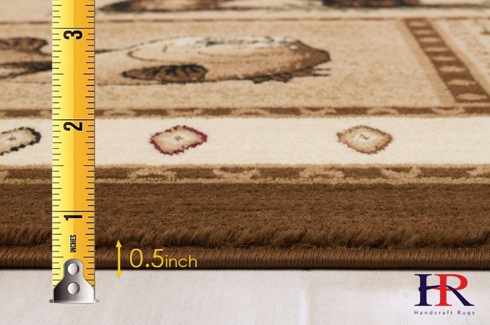 Rug for Lodge 5×7 cabin rugs bear fish decor design bohemian area rugs 8×10