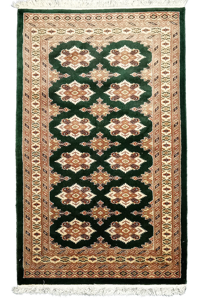 Basil Silk & Wool Hand-Knotted 3×4 Freshness (31 x 47 in) Rug