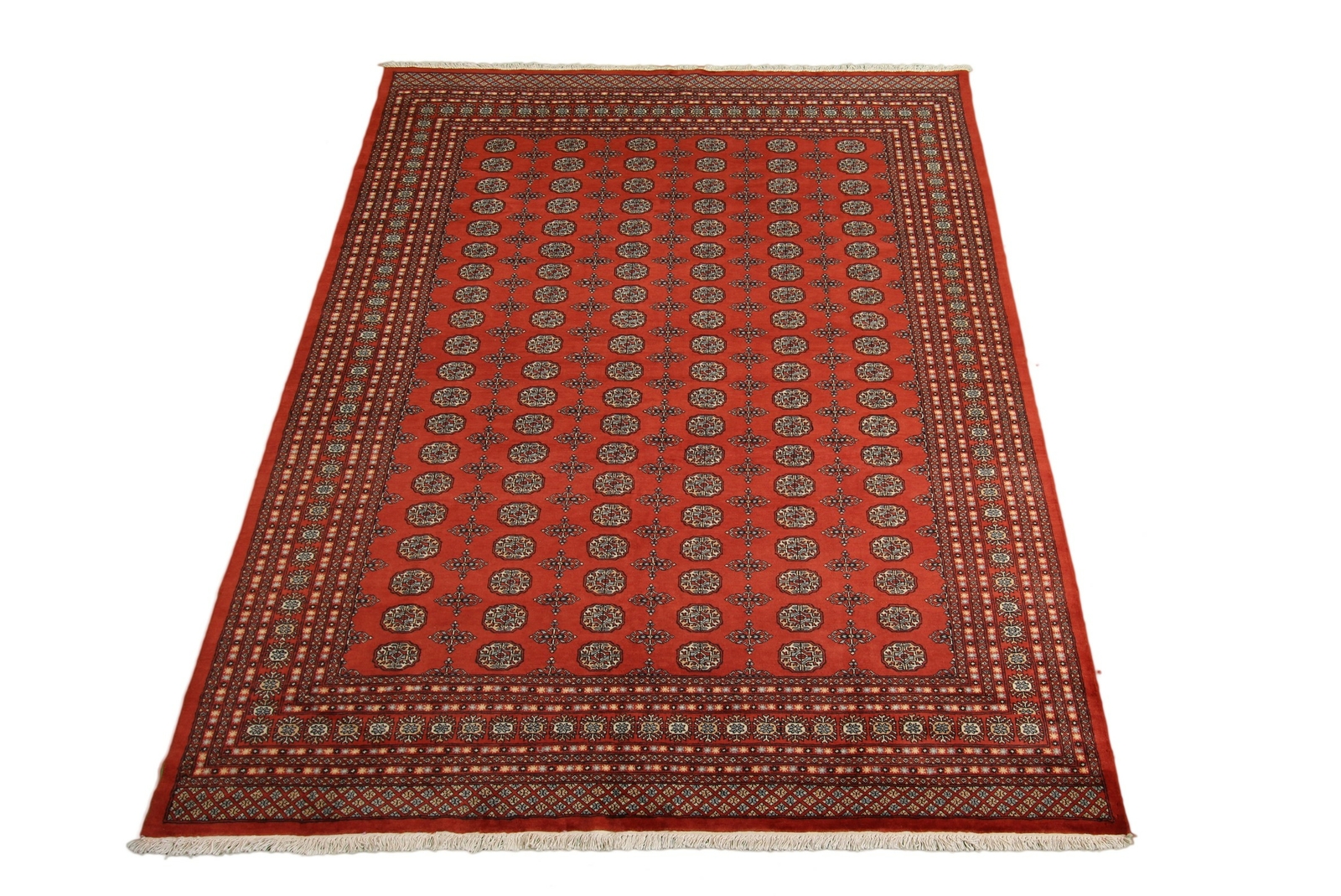 Genuine 9’3′ x 11’8′ Fine Pak Bukhara Area Rug Carpet