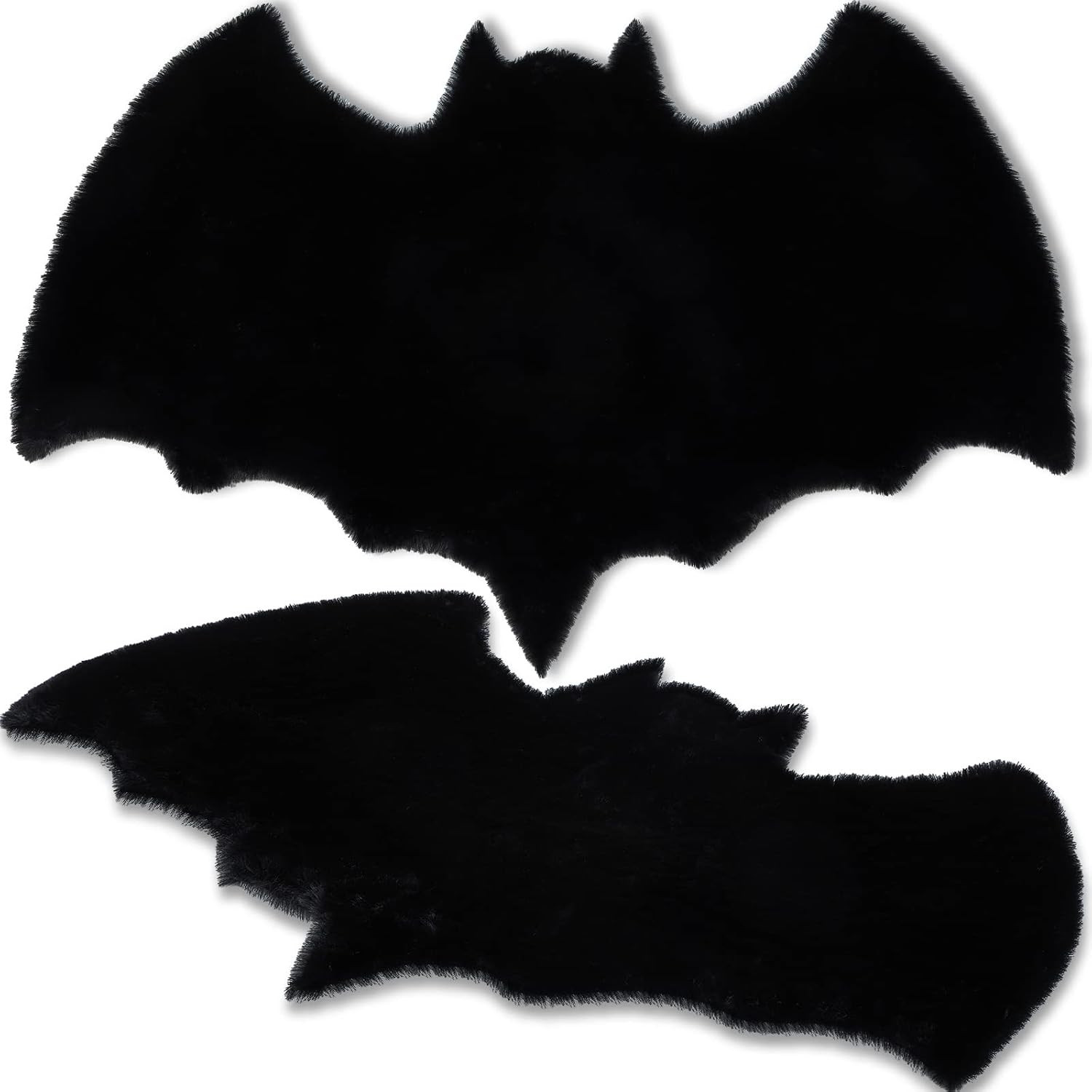 Bat Rug Gothic Rug Welcome Mat Soft Indoor Modern Area for Living Room Bedroom H