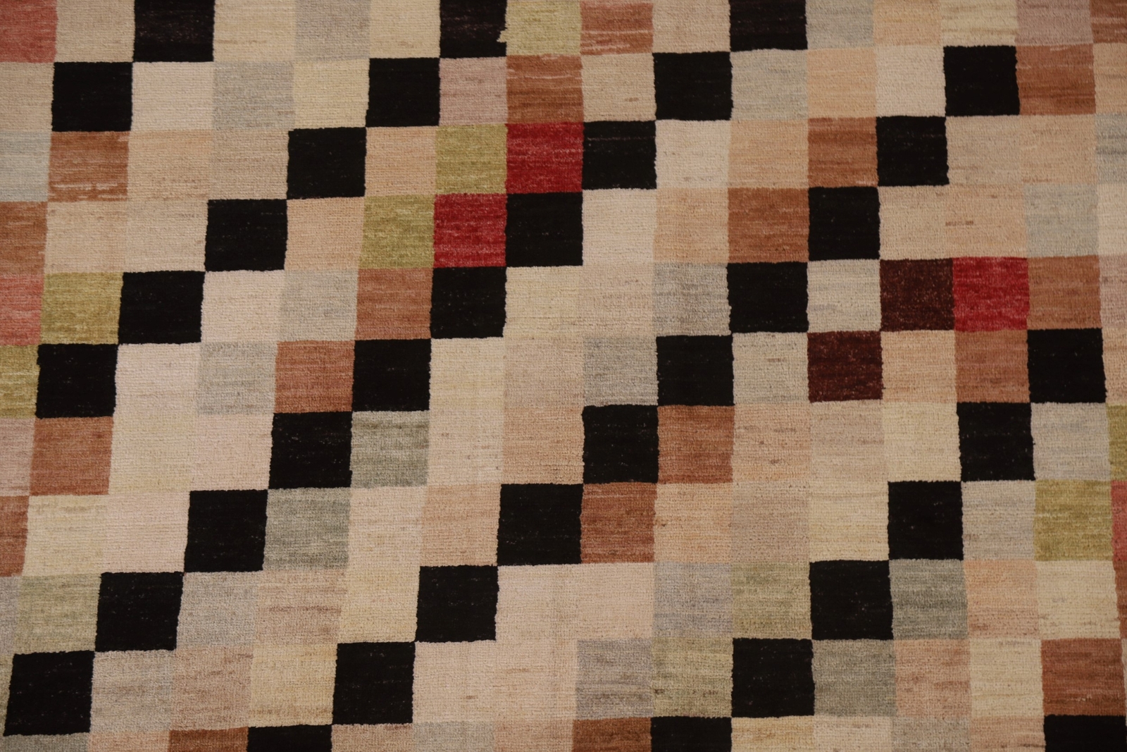 Modern Gabbeh Kashkoli Accent Rug Hand-made Wool Carpet 5×6 ft