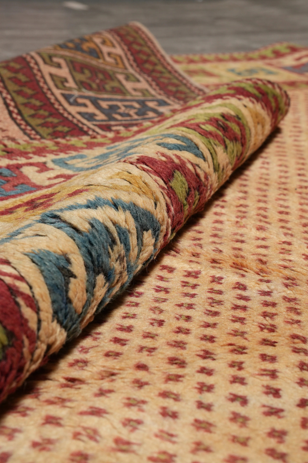7.8 x 11.7 Perrsian Tribbal Kurdish Rug Sarabaand Mir #F-3049B