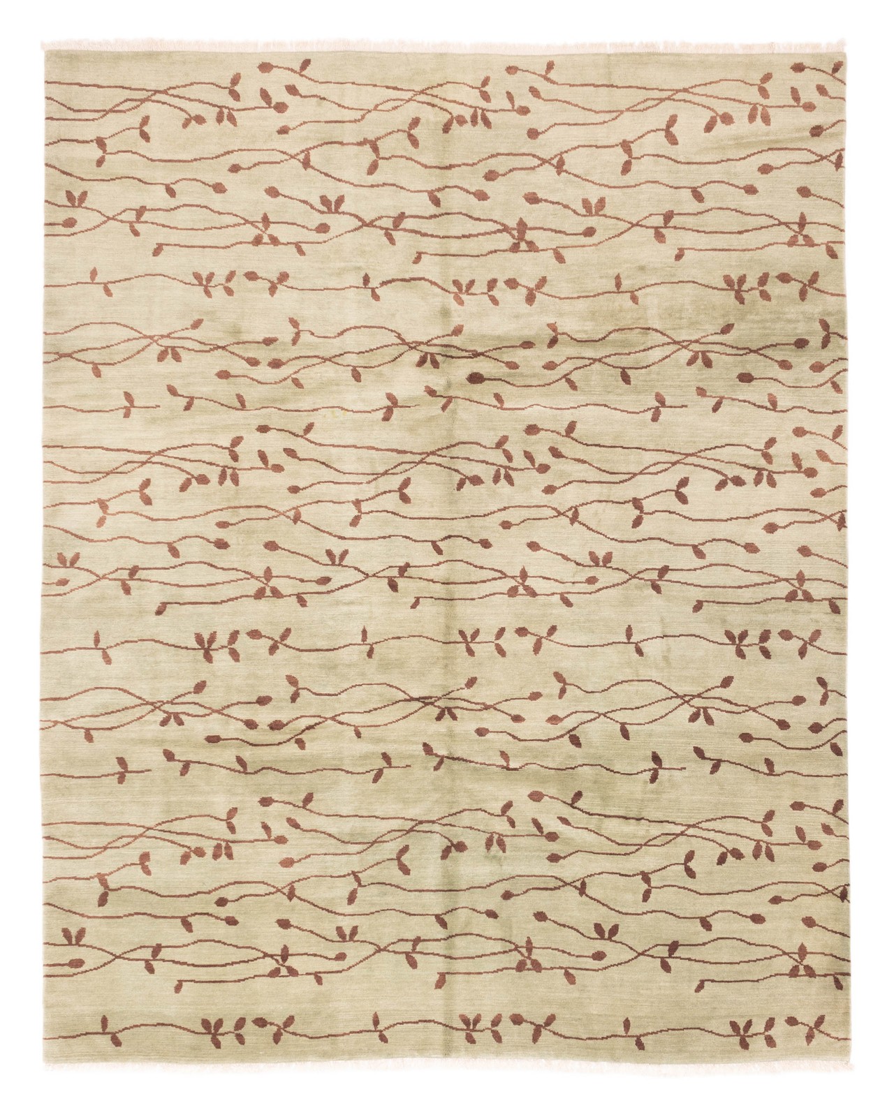 Traditional Hand-knotted Wool Oriental Carpet 8’0″ x 10’0″ Area Rug
