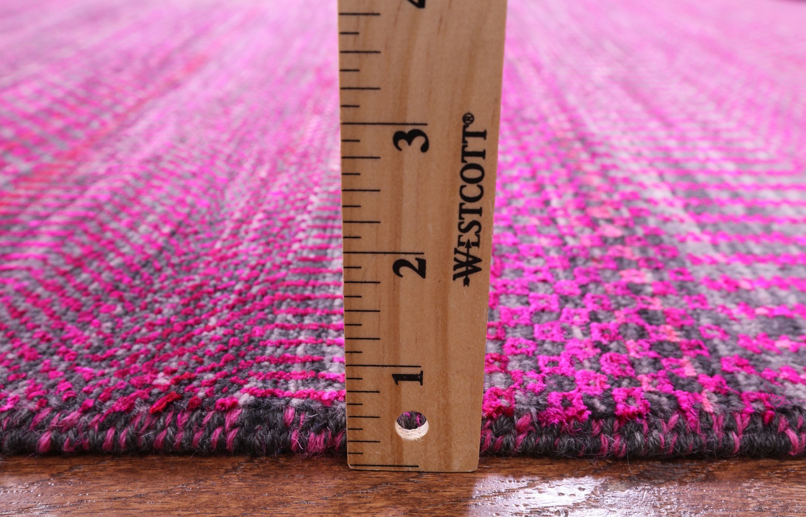Gabbeh Wool & Silk Hand Knotted Savannah Grass Rug 9′ 10″ X 19′ 9″ – Q6114