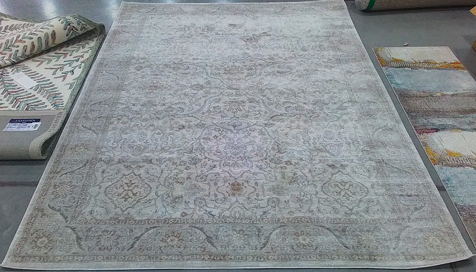 CREAM / BEIGE 6′-7″ x 9′-0″ Flaw in Rug, Reduced Price 1172782321 ISA912A-7