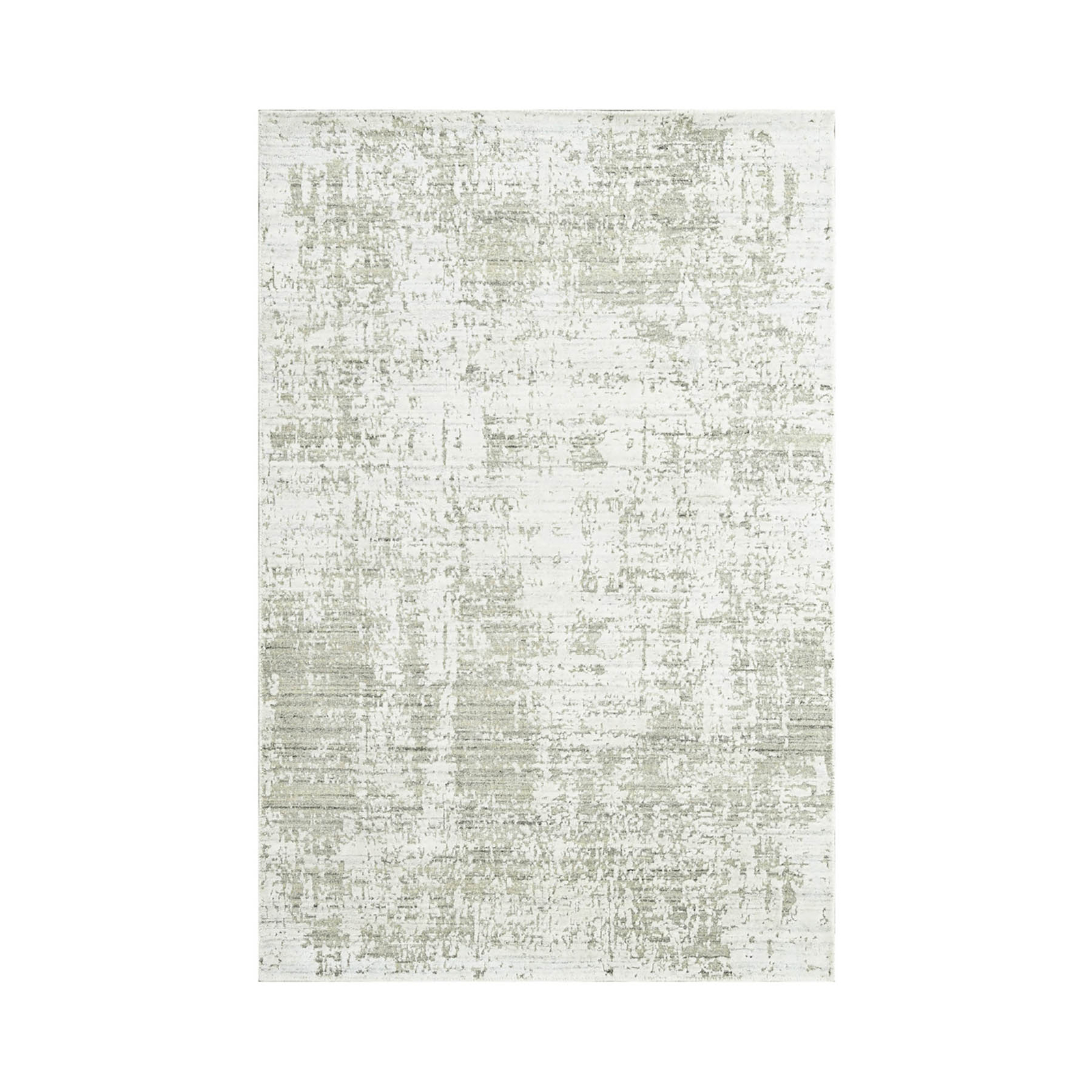 LoomBloom 4′ x 5’10” Beige Hand Knotted Modern Wool Oriental Area Rug