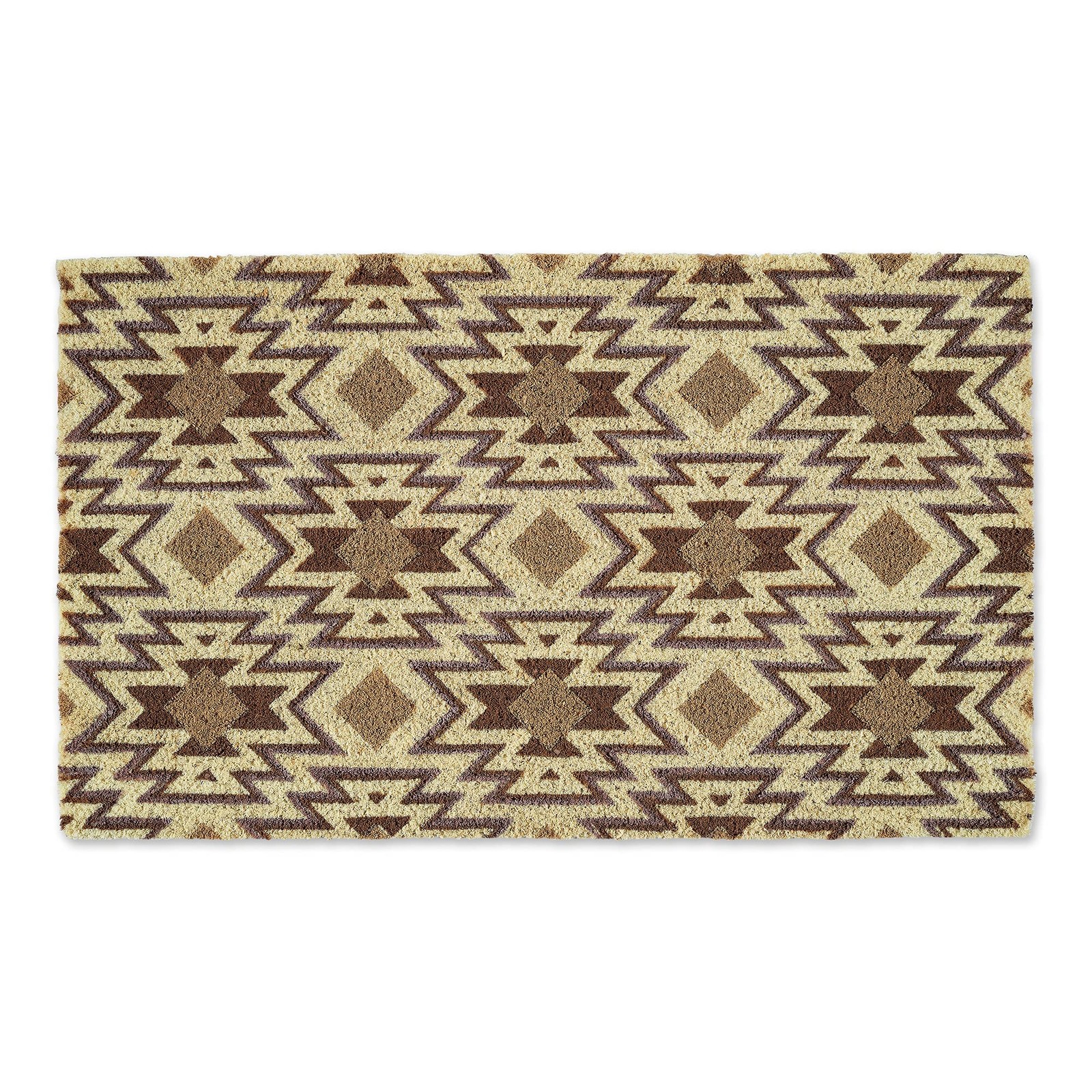 Santa Fe Rectangular Natural Fiber Rug 16 x 26 for Patio Entryway Garage