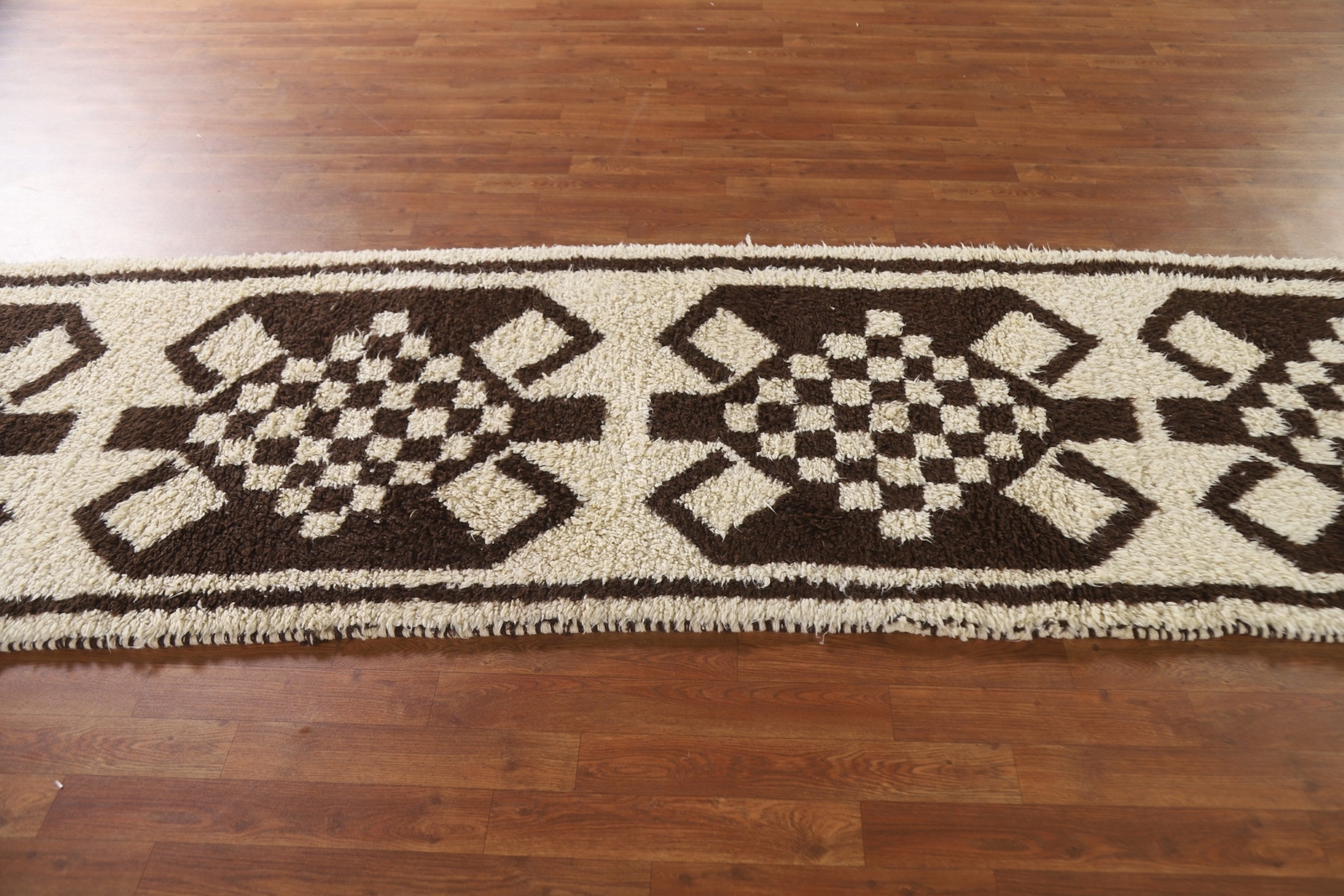 Natural Dye Traditional New Anatolian Turkish Runner Rug Hallway Carpet” 3×13 ft