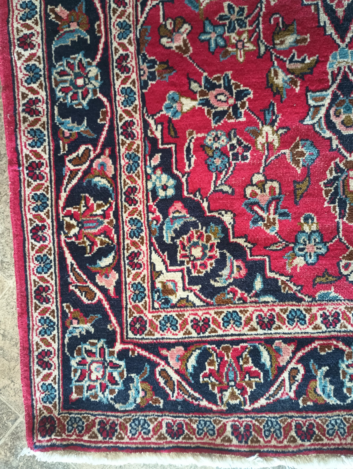 3.2 x 10.0 Classic Perrsian Kashaan Runner #F-6102