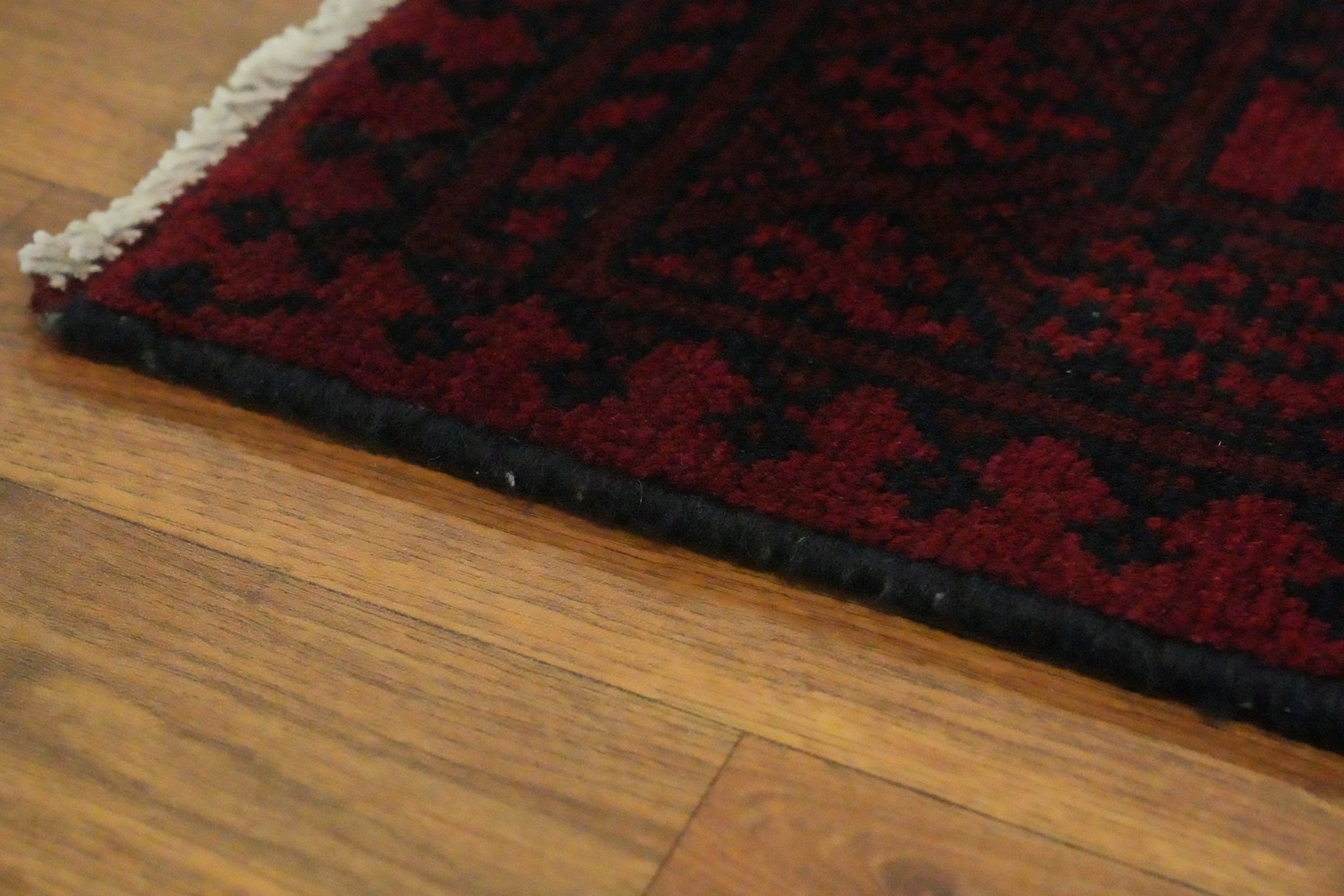 Balouch Afghan Rug Hand-Knotted Wool Nomadic Carpet 5×6 ft