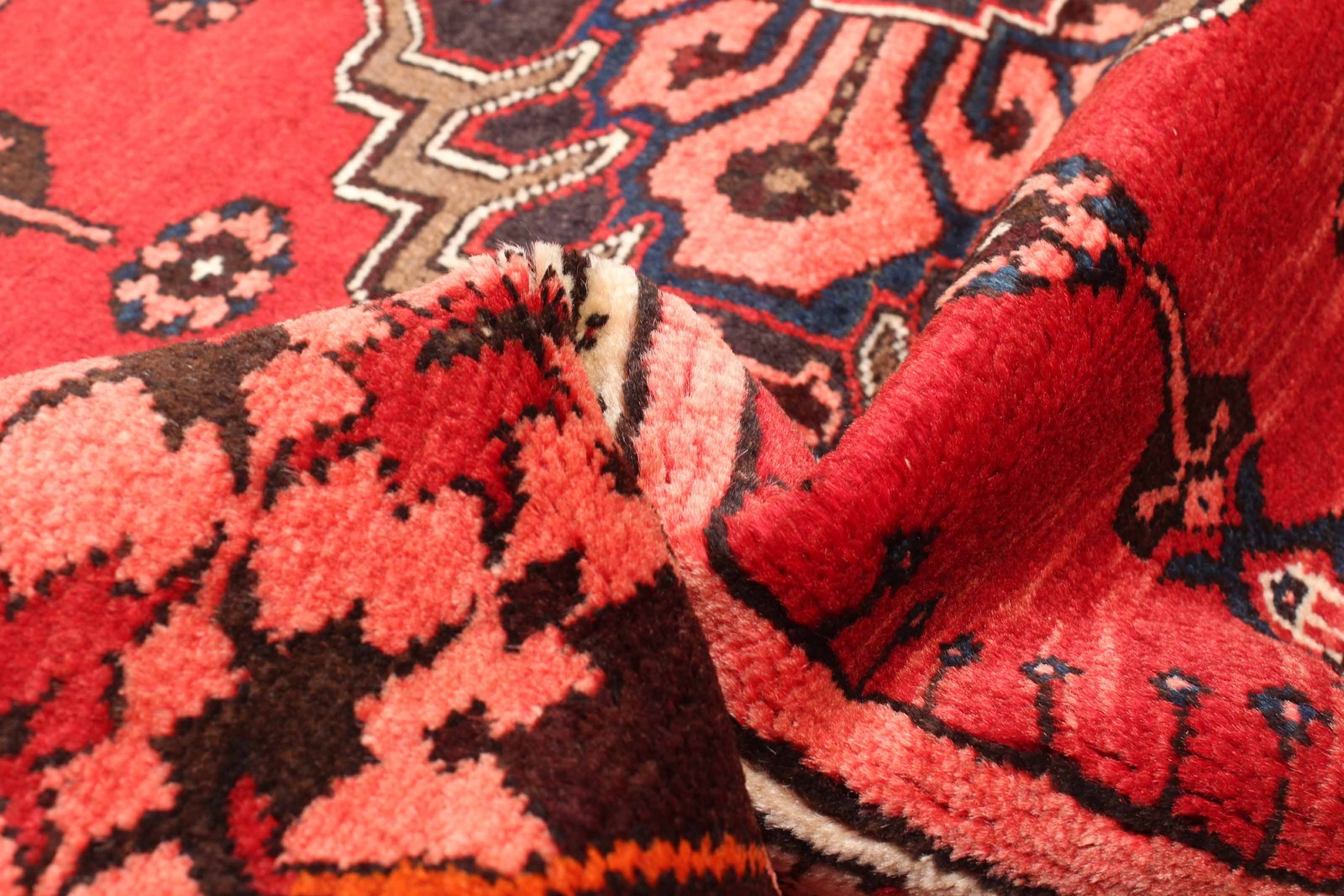 Vintage Traditional Hand-Knotted Area Rug 4’4″ x 6’9″ Oriental Wool Carpet