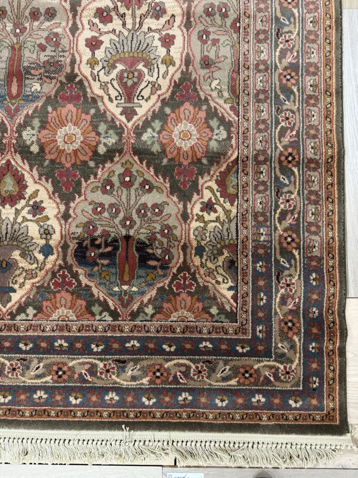 Karastan Rajasthan Coll. Panel(440-98111) 5’2×7’10 100% Wool area rug :::NEW:::