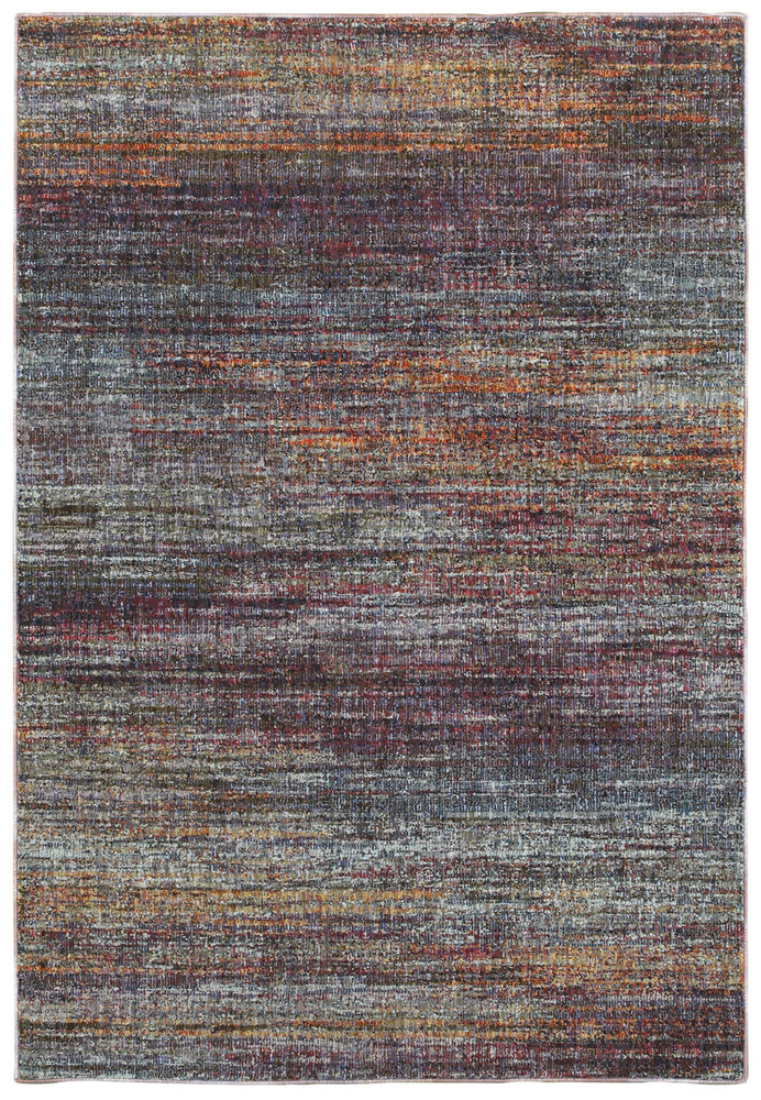 Multi-Color Solid Borderless Vibrant Area Rug 8037B – Aprx 7′ 10″ x 10′ 10″
