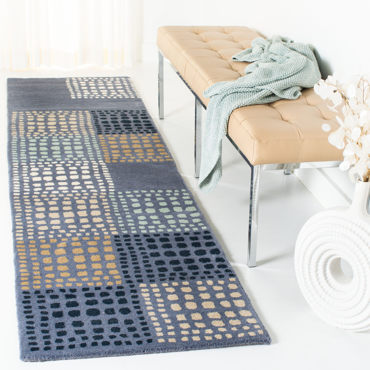 SAFAVIEH Wyndham WYD316A Handmade Grey / Multi Rug