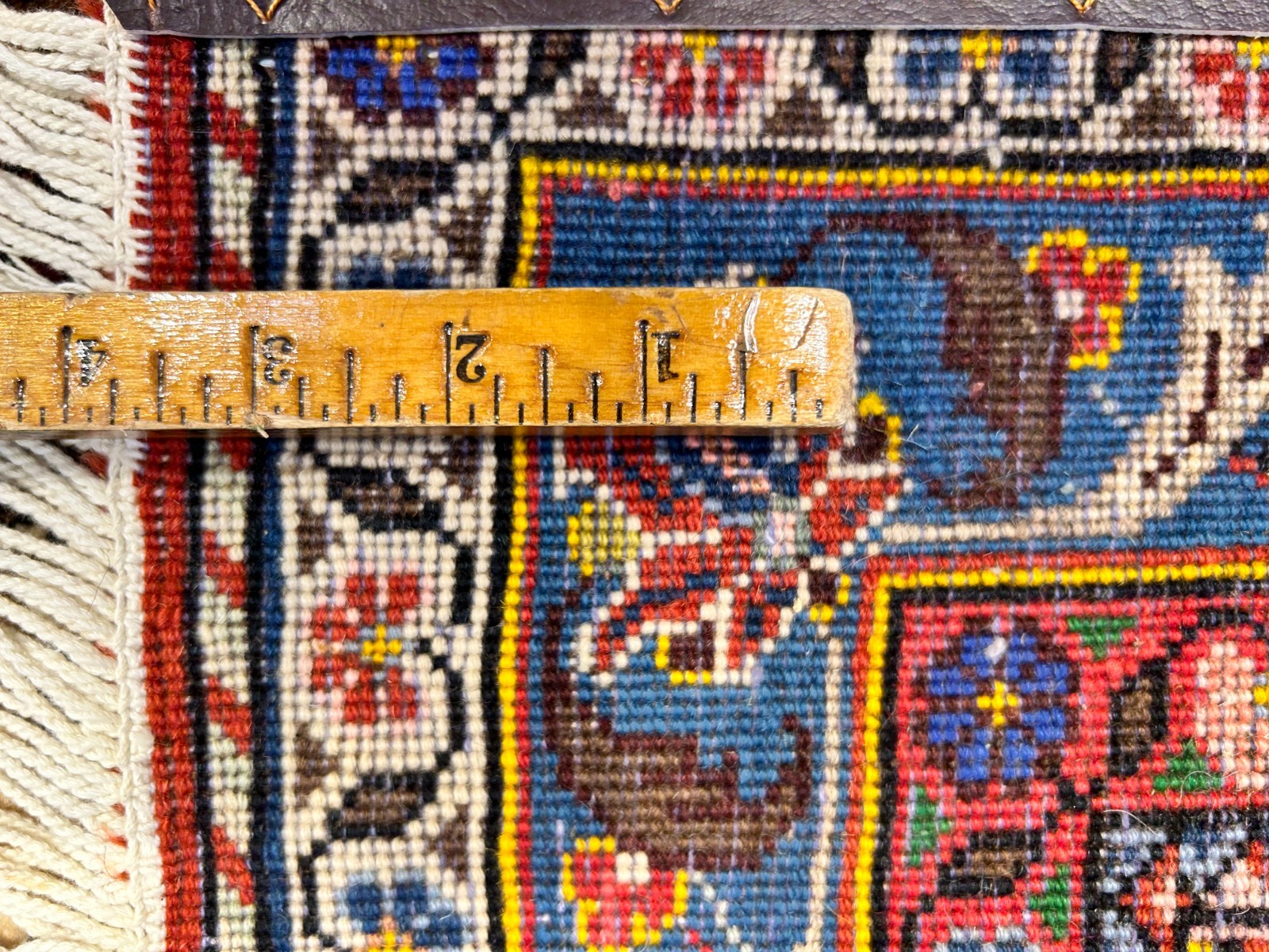 3’x5’1″ Hand-Knotted 100% Wool Pile Bakhtiarie Area Rug