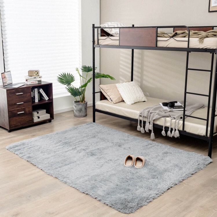 5 x 7′ Modern Rectangular Soft Shag Rugs Decorative Carpet Living Room Bedroom