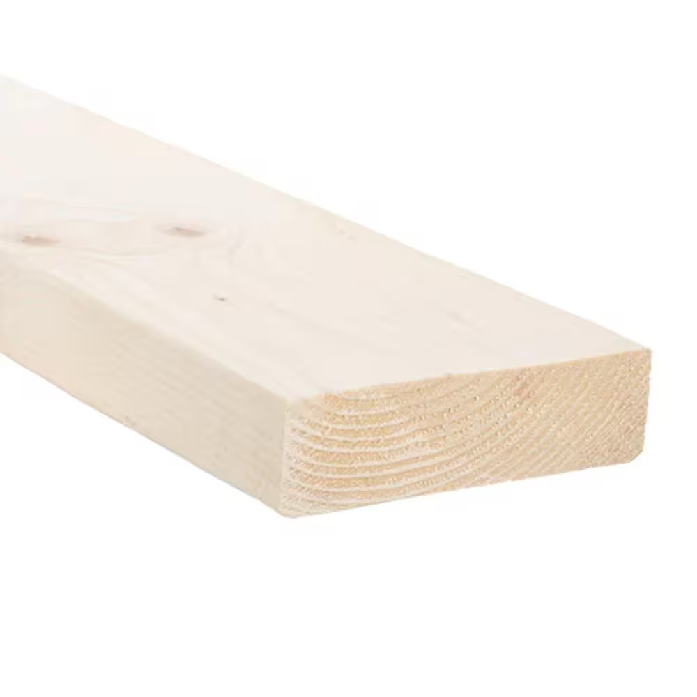 2 In. X 6 In. X 10 Ft. #2 Premium Grade SPF Dimensional Lumber