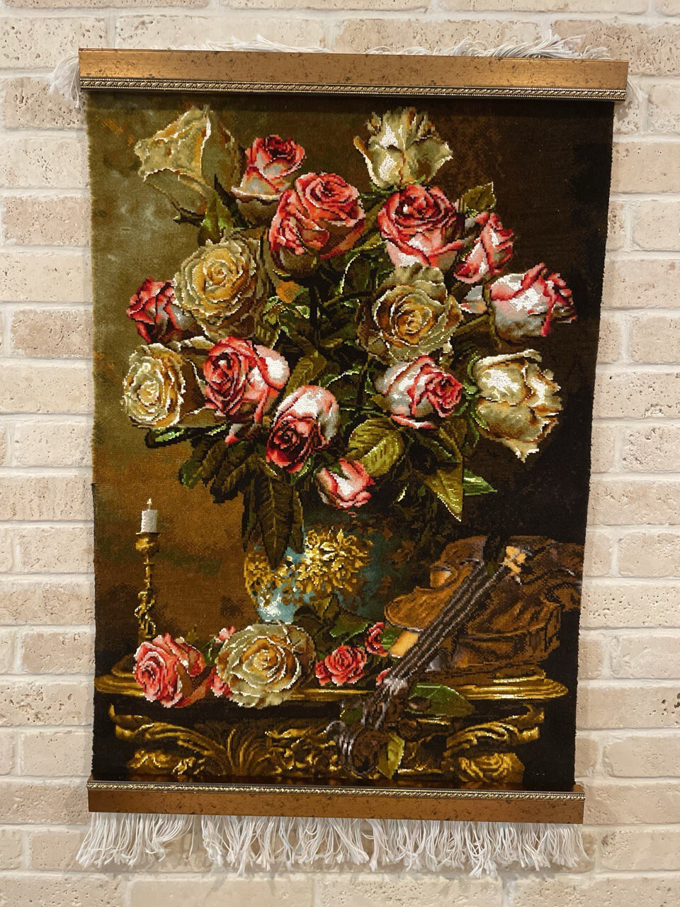 Hand Made Wall Rug 29 inches x 20 inches