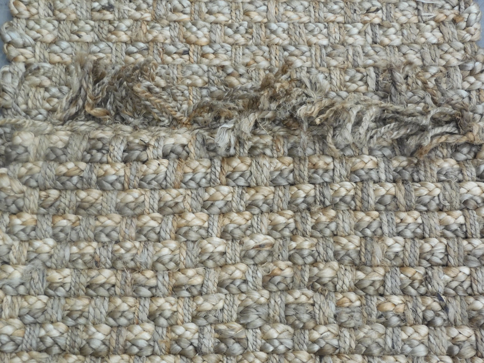 NATURAL 2′-6″ X 8′ Loose Thread Rug Reduced Price 1172610057 NF856A-28