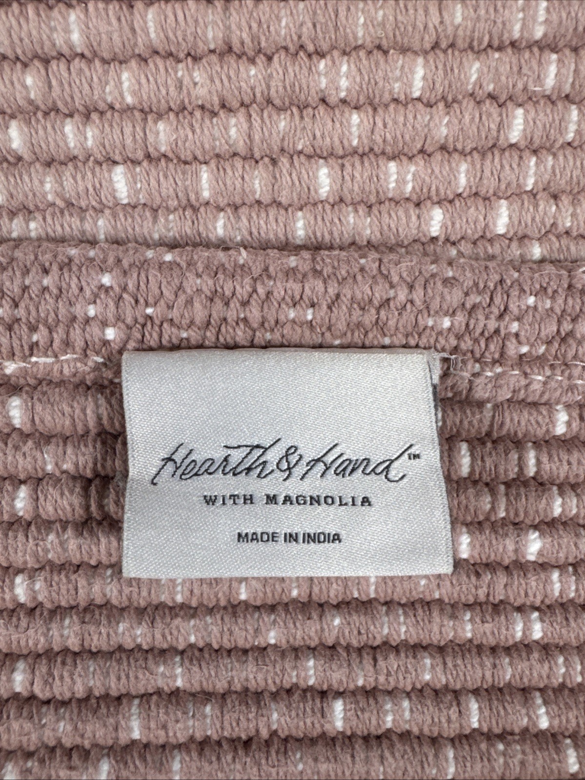 Hearth & Hand™ Tri-Patterned Rug with Magnolia 33.4” X 20” Rectangle