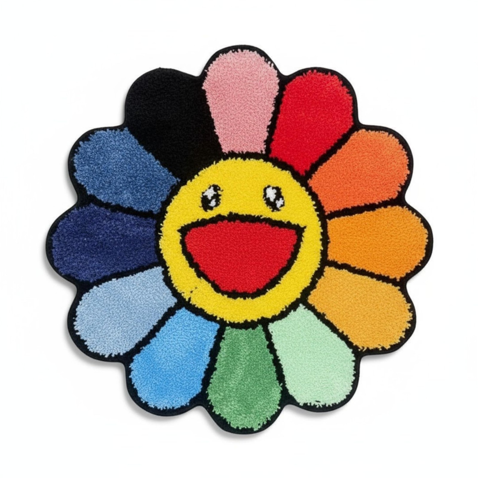 LUXAPE Murakami Rug – Handmade Premium- 28in 70cm – Hypebeast Decor – Hypebe…