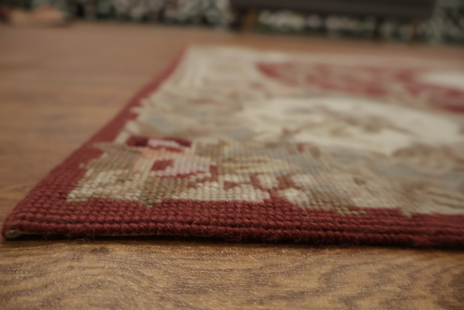 Aubusson Tapestries Chinese Rug 3×5 Classic Victorian Style Floral Accent Carpet