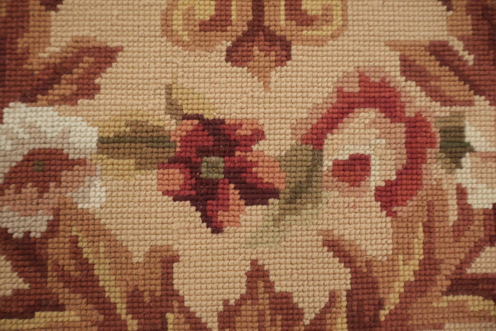 French Style Tapestry Aubusson Rug 6×9 Needle-Point Wool Floral Pattern Chinese