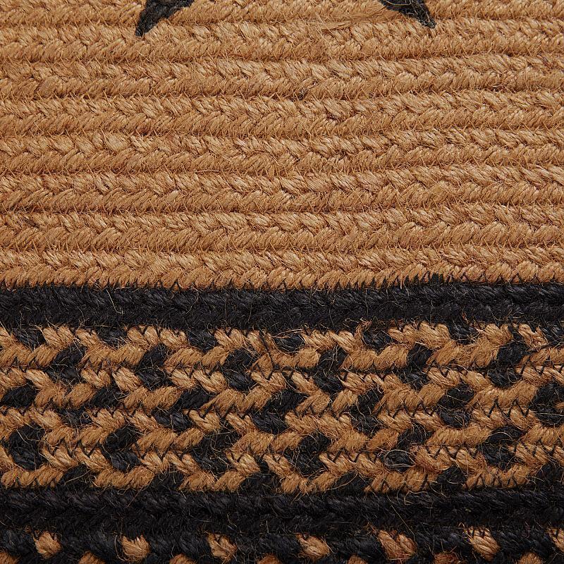 Farmhouse Star Area Rug Rectangle 27″ x 48″. INCLUDES Rug Pad. VHC Brands.