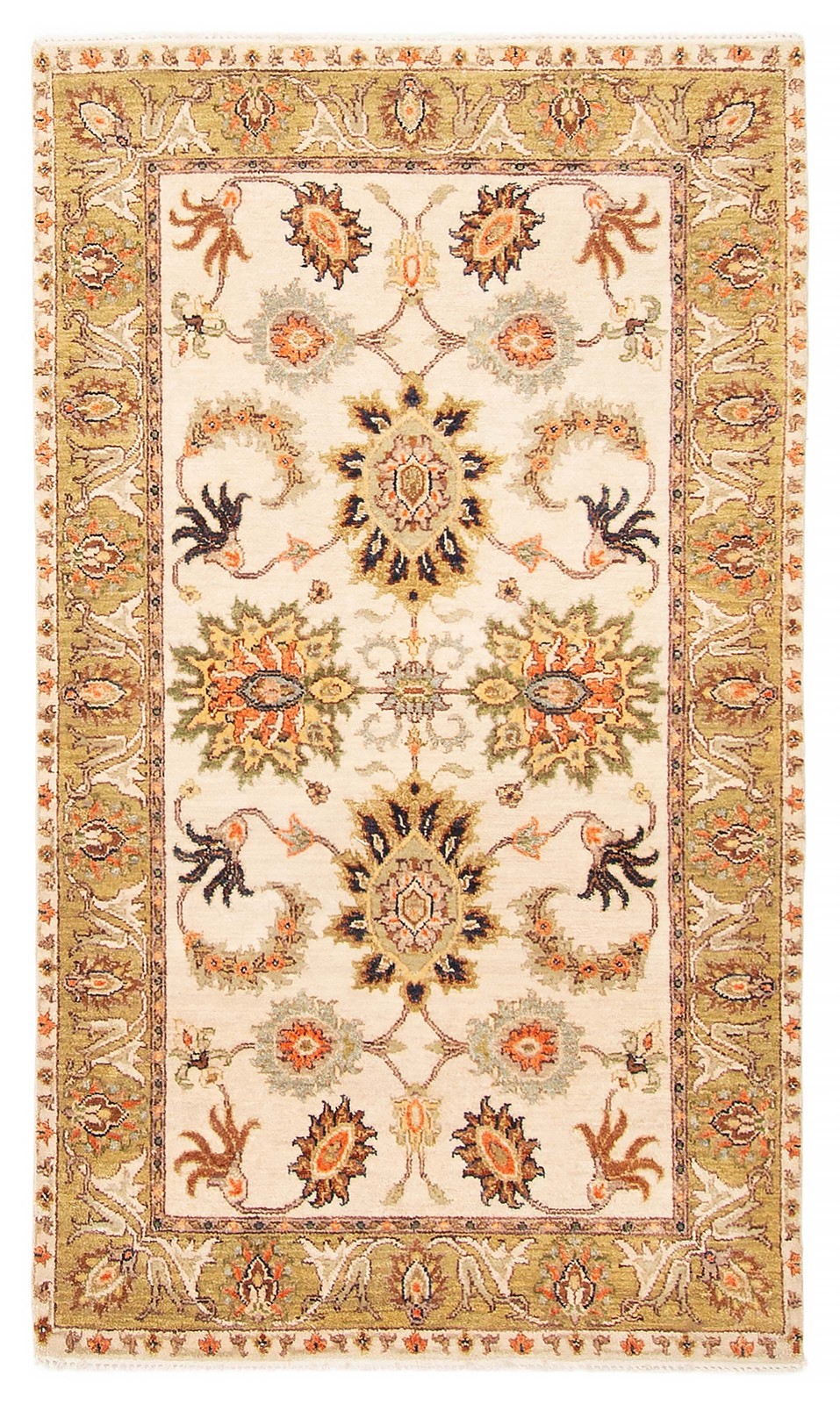 3’0″ x 5’0″ Hand Knotted Area Rug Traditional Oriental Wool Carpet