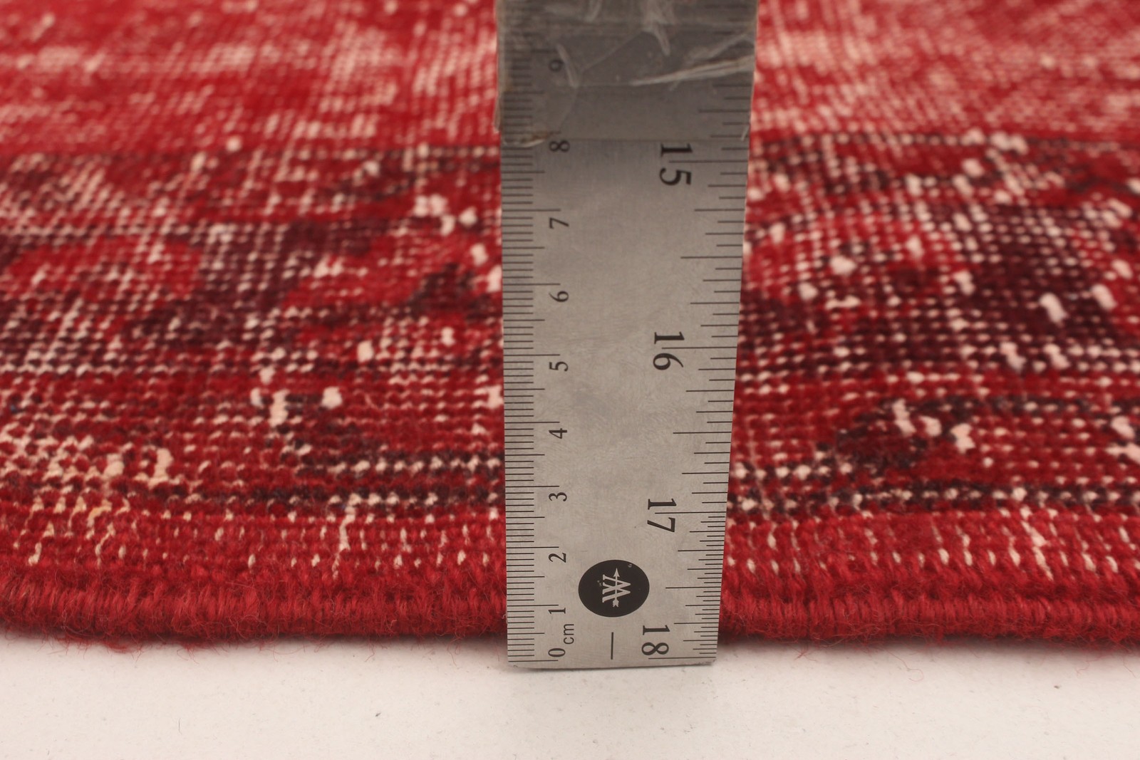 Traditional Hand-knotted Area Rug 3’1″ x 5’9″ Dark Red Oriental Carpet