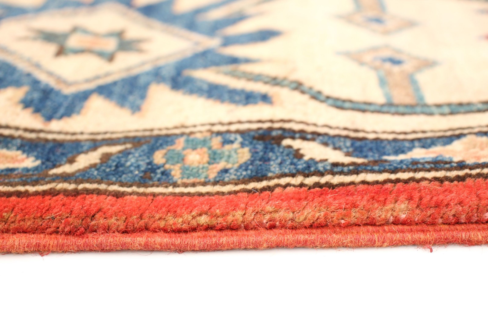 Hand Knotted Area Rug 6’3″ x 9’7″ Traditional Oriental Wool Carpet