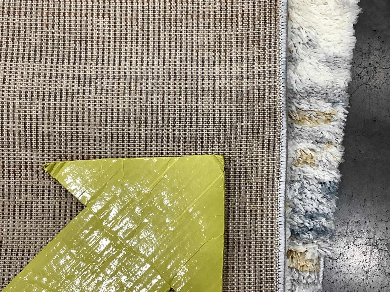 BLUE RUST / IVORY 8′-0″ x 10′-0″ Damaged Rug, Reduced Price 1172684714 BER541A-8