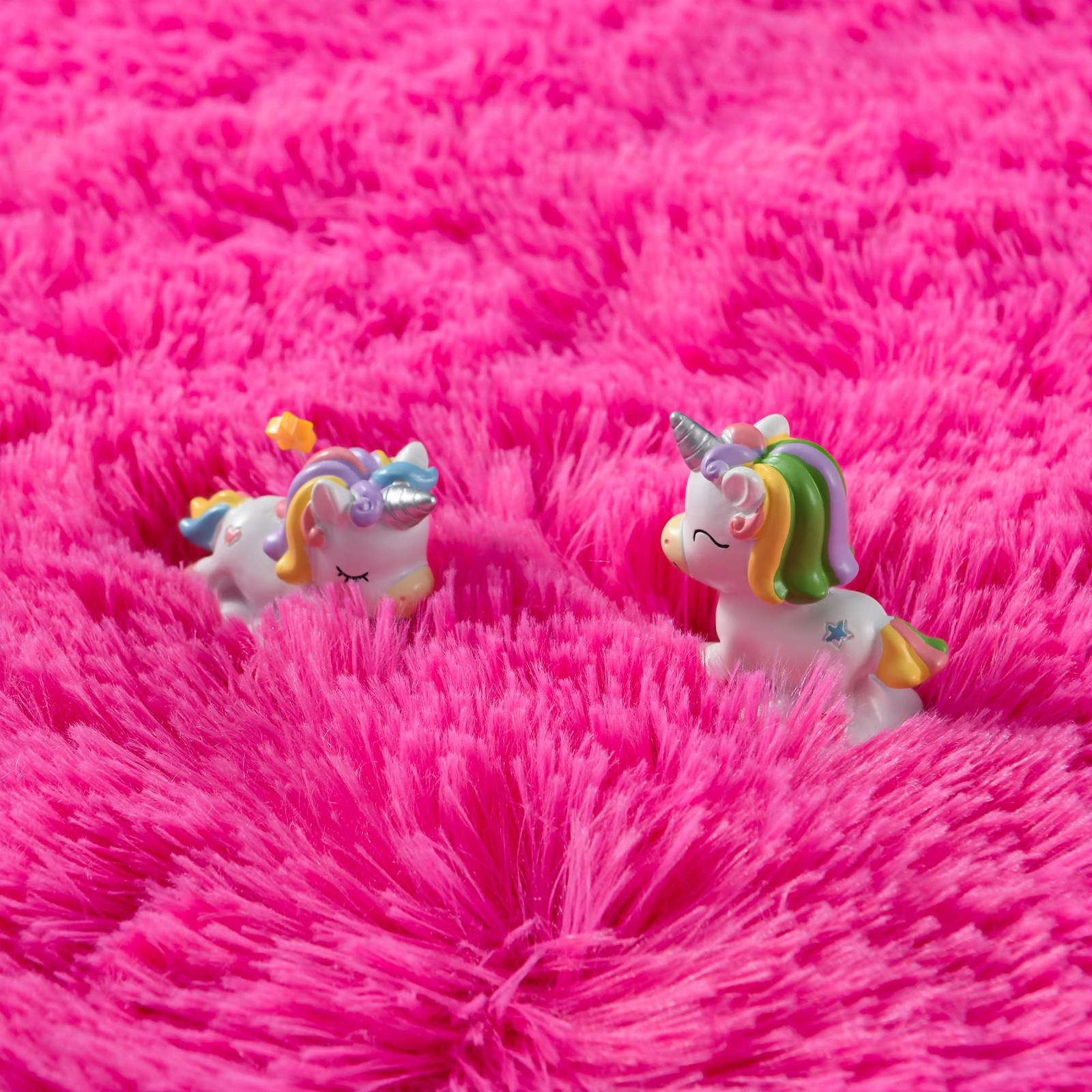 Soft Fluffy Area Rugs for Bedroom Kids Room Plush Shaggy Nursery Rug Furry Th…