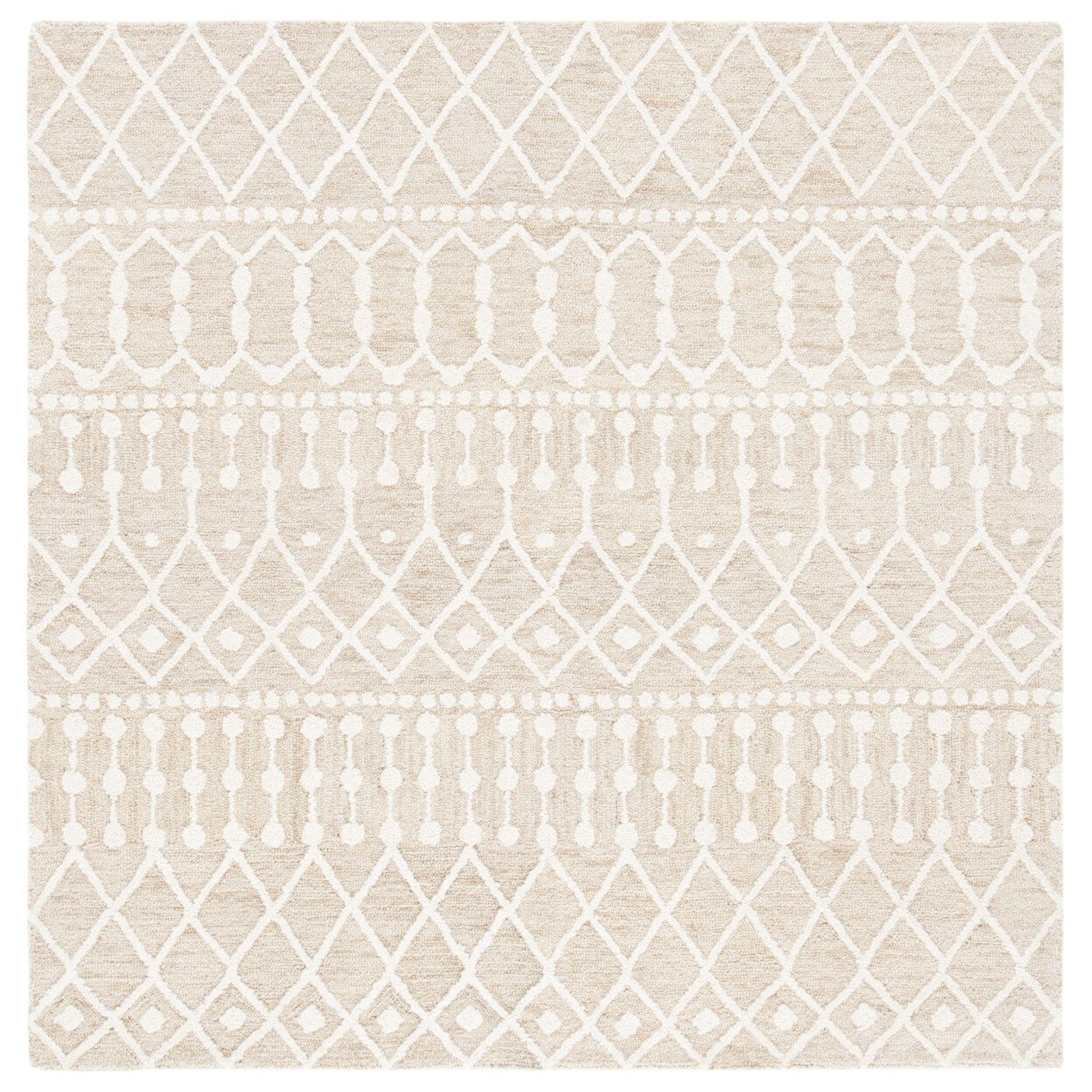 SAFAVIEH Blossom BLM115B Handmade Beige / Ivory Rug