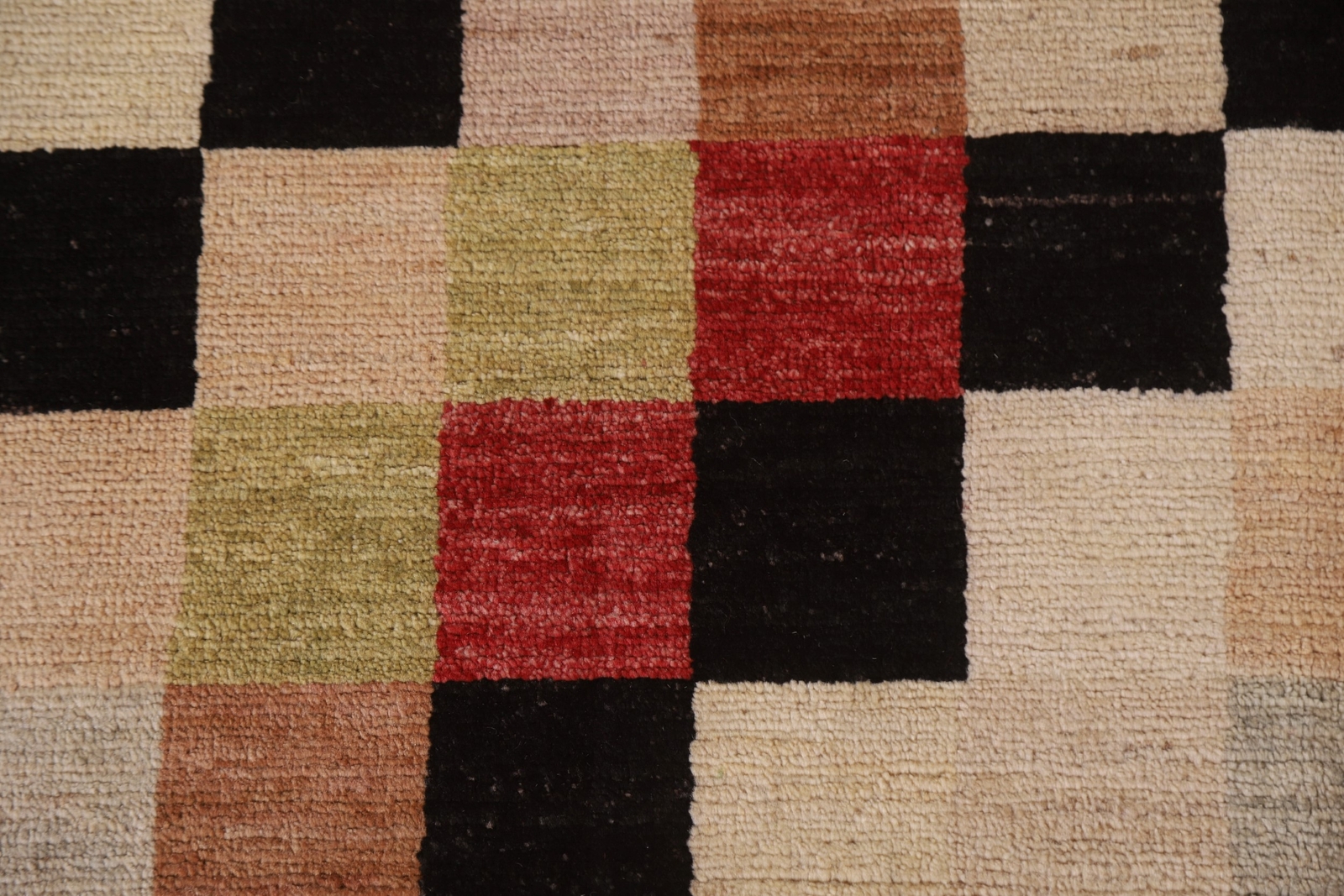 Modern Gabbeh Kashkoli Accent Rug Hand-made Wool Carpet 5×6 ft