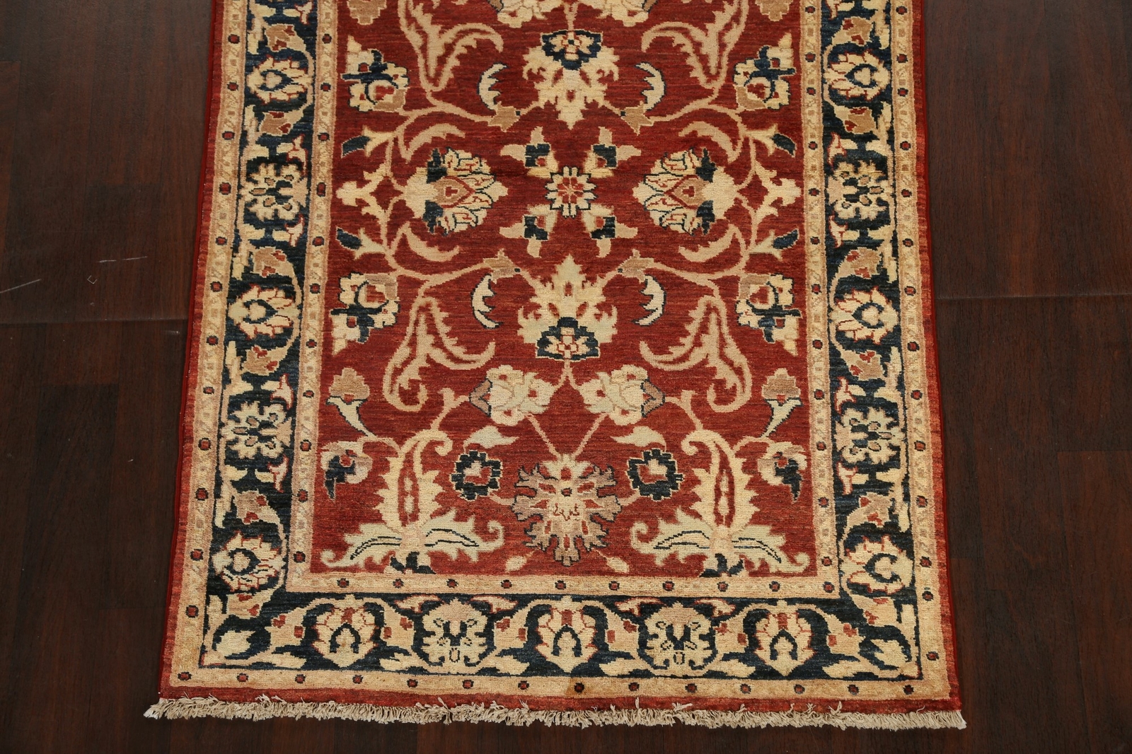 4’x6′ Floral Traditional Peshawar Oriental Area Rug Hand-knotted Wool Carpet