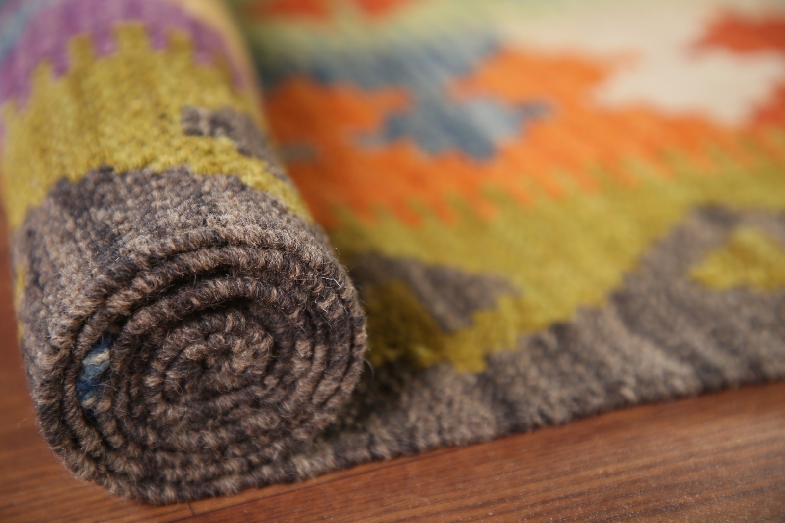 Kilim Kelim Handmade Rugs Flatweave Vibrant Geometric Wool Carpet 6×8 ft