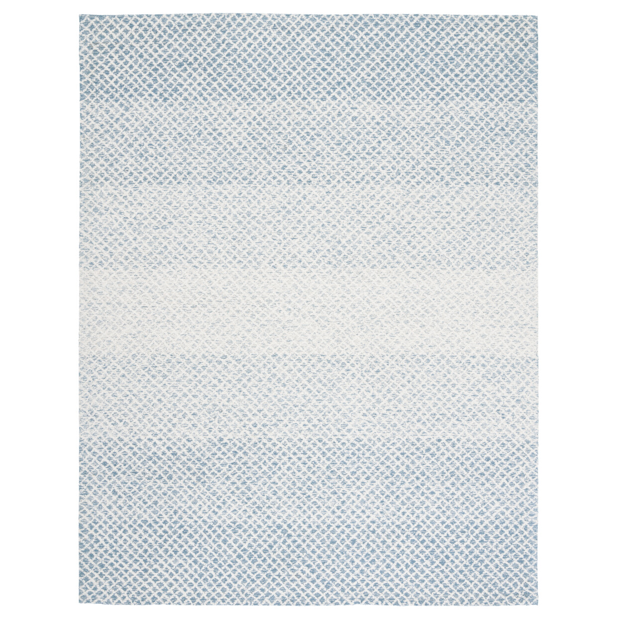 SAFAVIEH Micro-Loop MLP353M Handmade Blue / Ivory Rug